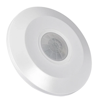 Датчик присутствия инфракрасный потолочный e.sensor.presence.pir.05.white(белый), 360°, IP20