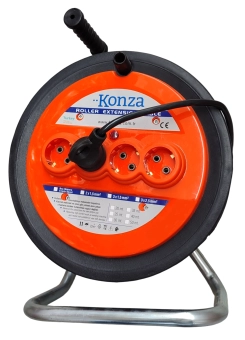 Катушка с кабелем 4 розетки  2P+E/50m 3*2.5