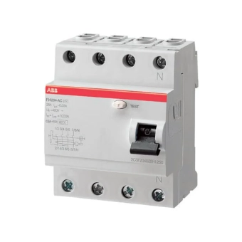Устройство защитного отключения 4P 40А 30мА тип АС FH204 ABB