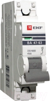EKF Автоматический выключатель 1P 20A 4.5KA BA 47-63 
