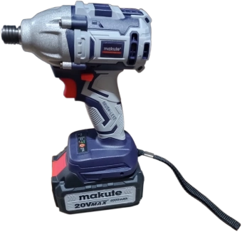 Шуруповерт на аккумуляторе 20V, Ø6,3 мм, 0-2800 об/мин, 280 n.m, (кейс, аккумулятор, зарядное устройтво), Makute
