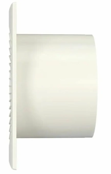 Дизайнерский вытяжной вентилятор с обратным клапаном VentEurope ELEGIA 100 BD Ivory D100