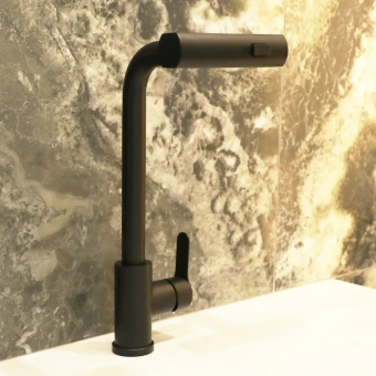 Смеситель для мойки Mat|eco Multiform черный-мат