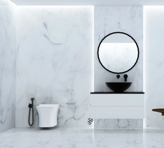 Встроенный смеситель для биде, BIDETTA BLACK, Invena, Польша