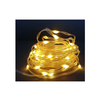 Гирлянда FAIRY-10 30 Вт 10 м 3000 K 5 В/220 В IP65 LED Horoz