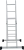 Лестница – трансформер алюминиевая 4 секции по 4 ступени, Новая Высота