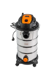 Пылесос строительный контейнерный 1400 W, 35 l, узкий адаптер, щетка, 3 фильтра Hammer