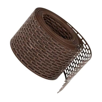 Решетка для свеса Eurovent 80мм x 5м, RAL 8019 Коричневый