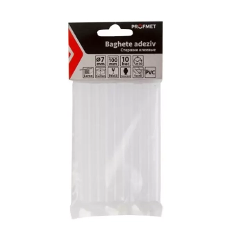Стержни клеевые прозрачные Ø7*100мм; Profmet