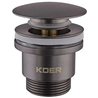 Донный клапан нажимной для раковины KOER PW-01-07