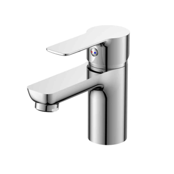 Смеситель для умывальника - MAT│ECO Серия SIENA - на умывальник, однорычажный, хром