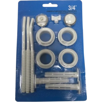 Комплект переходников и принадлежностей для радиатора, 13 шт. - 1"x3/4"