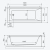 Прямоугольная акриловая ванна Nexo 160x70x50cm Quantra Польша Прямоугольная акриловая ванна Nexo 160x70x50cm Quantra Польша