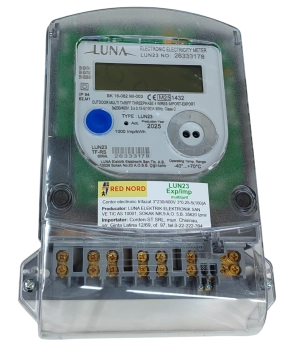 Электрический счётчик LUNA LUN23 Simplu трехфазный 5 - 100 A 230 - 400 И IP20