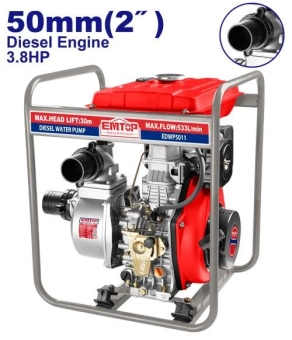 Мотопомпа 3.8HP 533L/min 30m EMTOP  EDWP5011