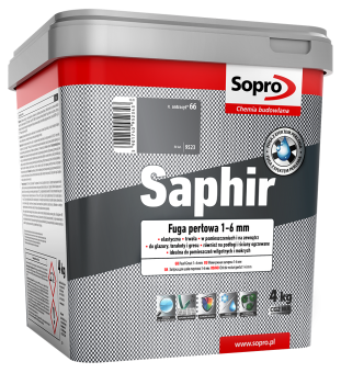 Затирка для швов (фуга) SOPRO SAPHIR6 9517 4kg bej 32