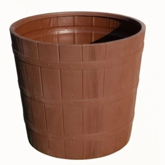 Кадка для вина 1050 литров пластик под дерево