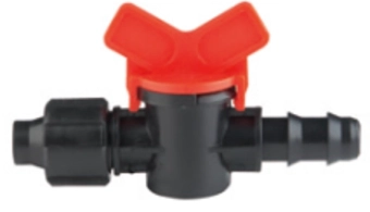Кран для капельного полива  16*16мм