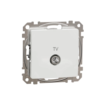 ТВ розетка Schneider-Electric sedna белый