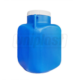 Бочка пластик 15 литров, синий, объем - 0,24 м³