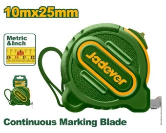 Рулетка измерительная стальная 10 м × 25 мм JDMT1250M Jadever