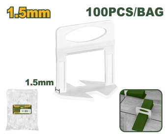 Клипсы для системы выравнивания плитки, толщина шва 1,5мм, упаковка 100шт, Jadever