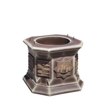 Колодец, модель "Cetatea" C-1, кофейный