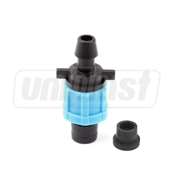 Коннектор PE + лента D. 17 (c резинкой (T) UNITAPE