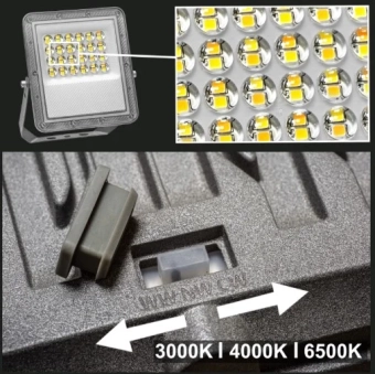 Светодиодный прожектор PL-FLP-20-3CCT 20W CCT 3000K/4000K/6500K