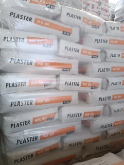 Штукатурная смесь на гипсовой основе Plaster MK80 25kg для механизированного нанесения