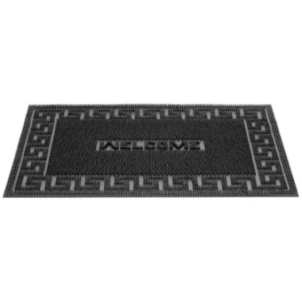 Коврик придверный PINMIX WELCOME 40x60 см, толщина 10 мм, резиновый.