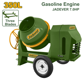 Бетономешалка бензиновая 350L 7,0HP  JDCM2U906 Jadever
