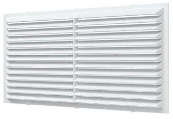 Вытяжная вентиляционная решетка с сеткой 11x22 White