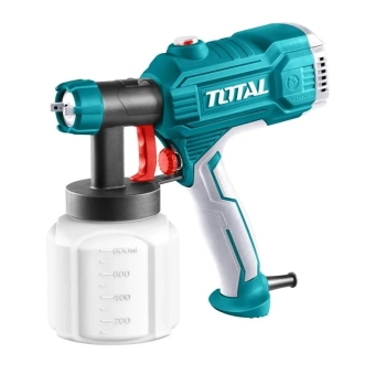 Краскопульт 450W, резервуар пластик 0,8L  TT3506 Total