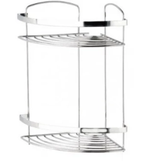 Угловая полка 2-ная INOX 5mm