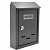 Почтовый ящик чёрный 180x250x55 mm с замком MBK MPN