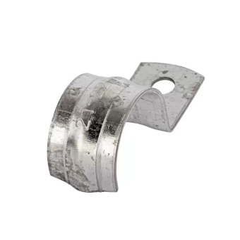 Скоба электротехническая 16-17х1,2мм однолапковая из металла