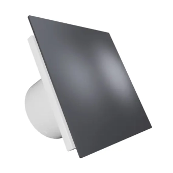 Панель декоративная EON D100/125 175×175 пластик Dark Gray Metal