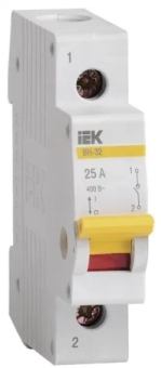 Выключатель нагрузки  ВН-32 1Р 25А IEK