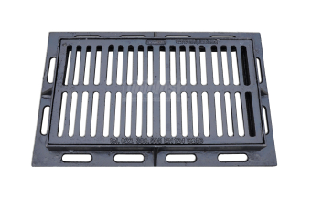 Решетка ливневая, чугун 450мм*750мм*50мм EN124 C250 (650*350*70*40KG)