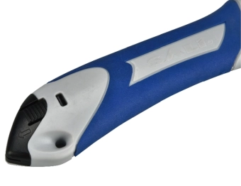 Выдвижной универсальный нож, сталь SK5, ширина лезвия 18мм, ABS+TPR, SALI