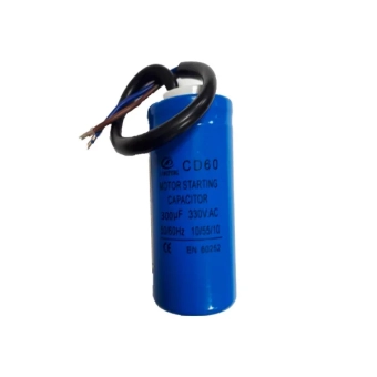 Конденсатор 300мкФ 330V 1провод HY34 EMS