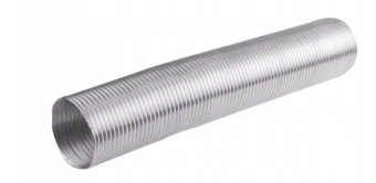 Гофра для вентиляции Ø100 L=3 м алюмин.,  ALUFLEKS 100/3