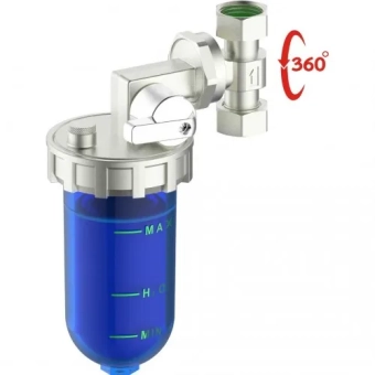 Дозатор полифосфата HYDRO-S, регулируемый на 360 градусов - 1/2"