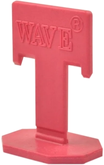 Клема (клипса, основа) для системы выравнивания плитки (СВП) 1,5мм, пластик, Wave, (100шт)