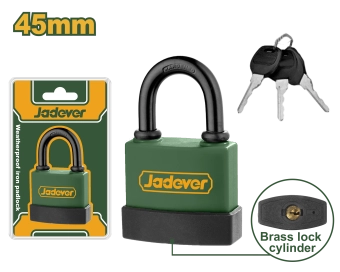 Замок с защитой от атмосферных воздействий 45мм; Jadever