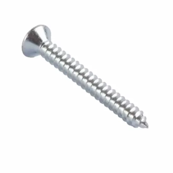 Винт острый 3,9х13 под потай, оцинкованный