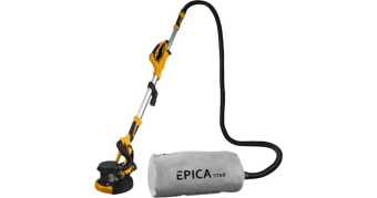 Шлифовальная машина для стен 750W, телескопическая рукоять 1,2-1,8м, EP-10923, Epica Star