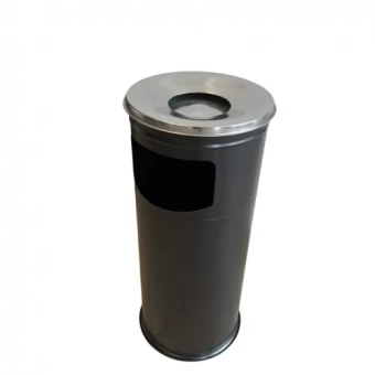 Мусорный бак с ограждением Tip2 25*60см Черный