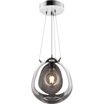 Люстра  MOON P19066B-D25 1*E27 60W metal chrome LuminaLED